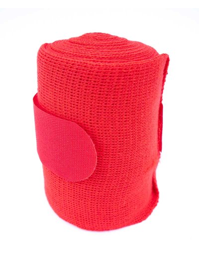 Lot de 4 bandes de repos rouges pour cheval - Marjoman - imagen 3