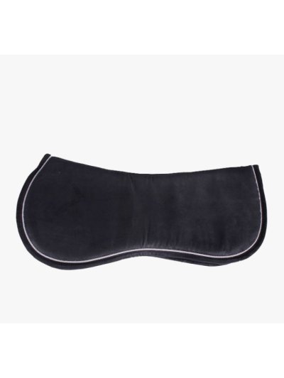 Black Smart Rubber Lined Crossguard/Protector for Horse and Pony - QHP