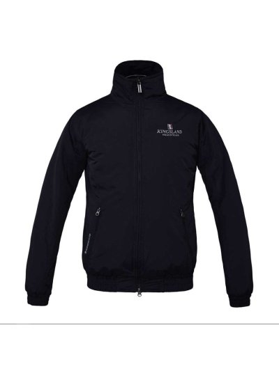 Bómber de plumas azul marino unisex - Kingsland