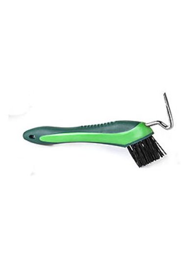 Cure-pied soft line à manche vert et brosse - Lexhis