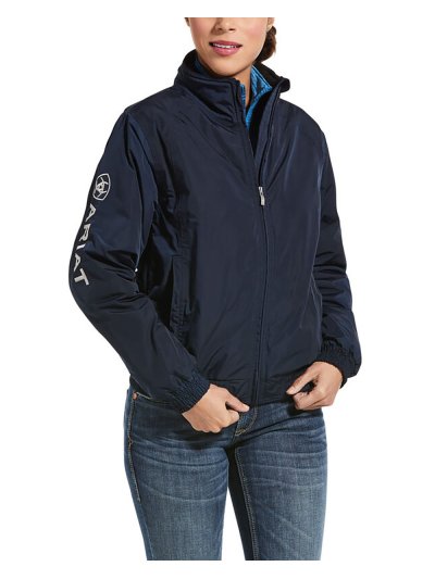 Bomber matelassée bleu marine pour femme - Stable team - Ariat