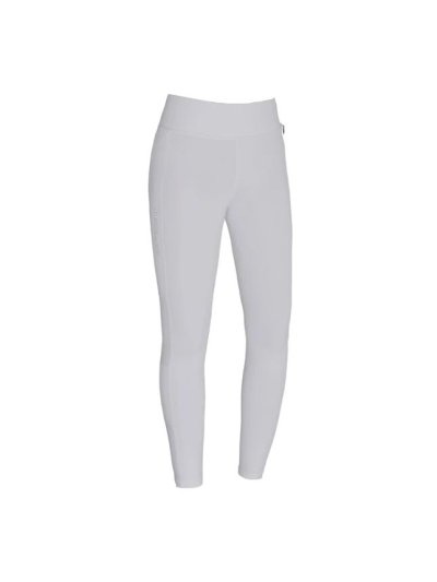 Mallas blancas con cintura ancha y logo de la marca (grip culera) para mujer - KLkatinka - Kingsland