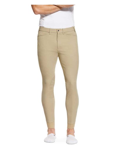 Pantalons beige (grip aux genoux) pour homme - Tri factor - Ariat