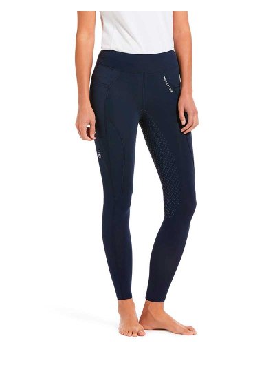 Leggings d'hiver bleu marine (grip à fond intégral) pour femme - Prevail - Ariat