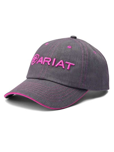 Casquette gris et fuchsia - Team II - Ariat