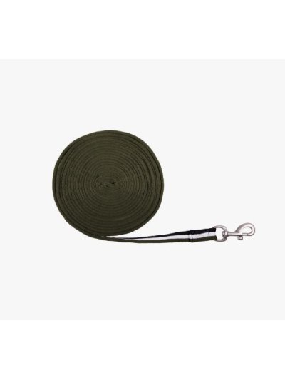 Longe de travail tricolore (vert, blanc et noir) - QHP