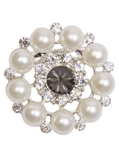 Pin pour el Plastron avec perles et brillants - Imperial Riding
