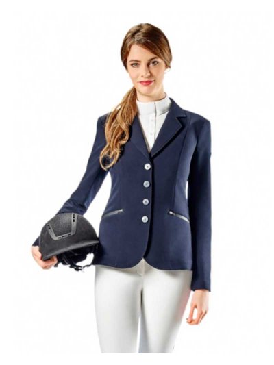 Veste de compétition bleu marine pour femme - Michelle - Equiline
