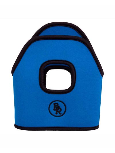 Housse d'étriers en néoprène bleu pour protéger la selle - BR