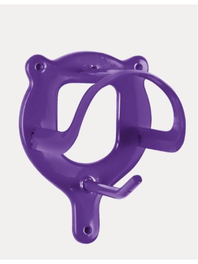 Colgador percha morado atornillable - Waldhausen