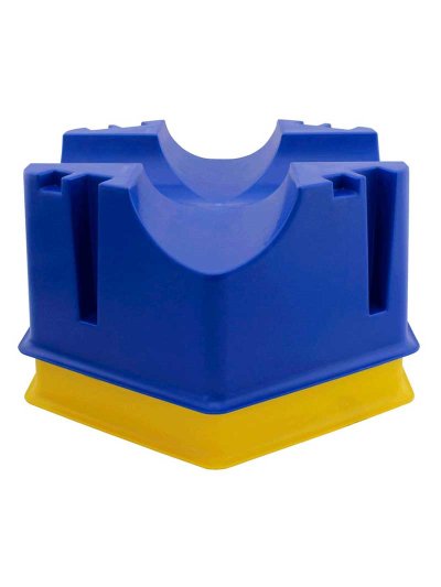 Seau pour barras de saltos Pole block bleu - imagen 2