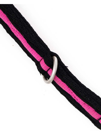 Muserolle en nylon pour dar corde noire et fuchsia - Imperial Riding - imagen 2
