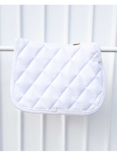Tapis de saut blanc pour poney (A et B, Shetland) modèle Event - BR