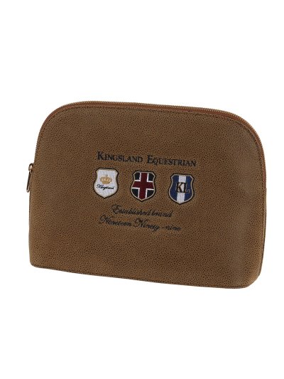 Neceser marron unisexe et junior modèle Beeford Toiletery - Kingsland