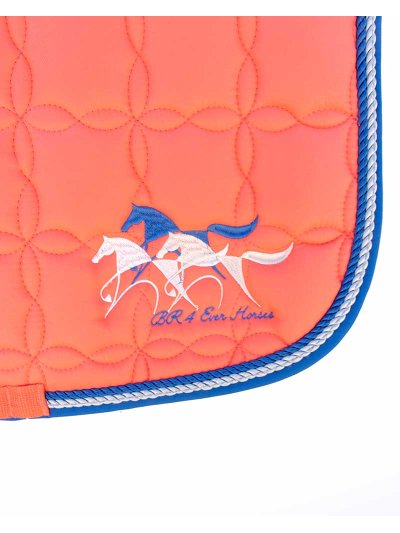 Tapis de saut orange/corail pour cheval (cob) modèle Mora - BR - imagen 2