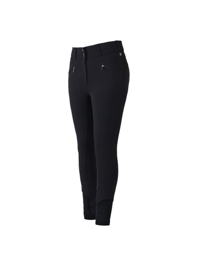 Pantalons avec grip à fond intégral bleu marine pour femme modèle Kadi - Kingsland