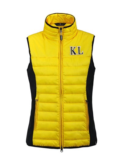 Gilet matelassé jaune et bleu marine unisexe - Le Vanto - Kingsland