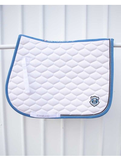Tapis Coolmax de saut blanc et bleu - Essen - Kingsland