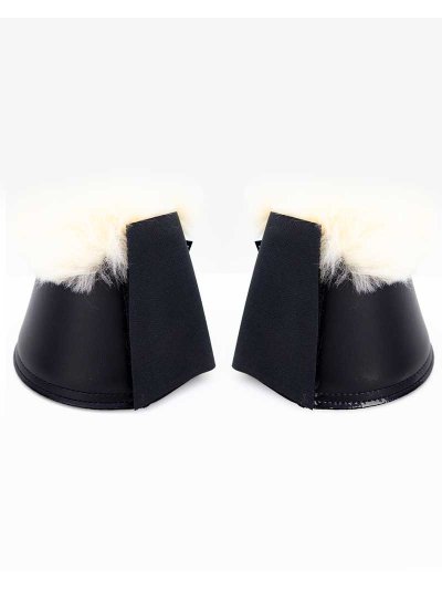 Lot de 2 cloches noires avec mouton pour cheval - Horse Montana Equipent