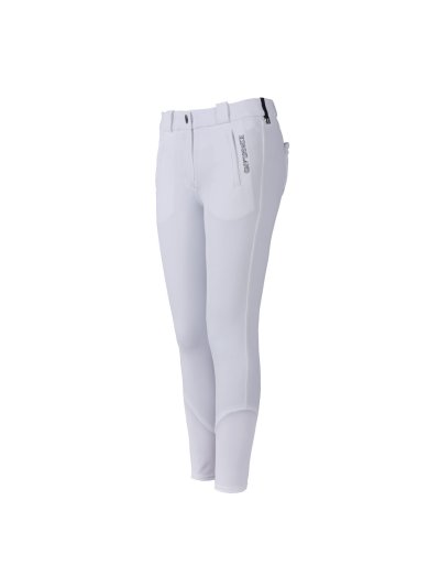 Pantalons avec grip aux genoux blanc pour femme modèle Kessi - Kingsland