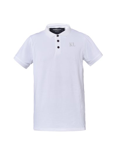Polo pour homme modèle Pique Lompoc Blanc - Kingsland