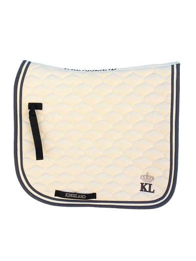 Tapis de dressage blanc cassé/crème pour cheval (full) - Tori Limited Edition - Kingsland
