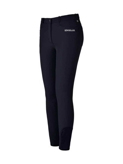 Pantalons d'hiver bleu marine (grip aux genoux) pour femme - Kalee - Kingsland