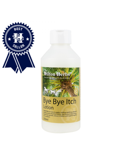 Soothing and Anti-Inflammatory Lotion for Wounds and Rubs (Hair Growth) Bye Bye Itch - Hilton Herbs