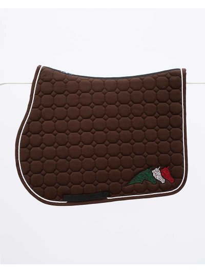 Tapis de selle marron - Equiline