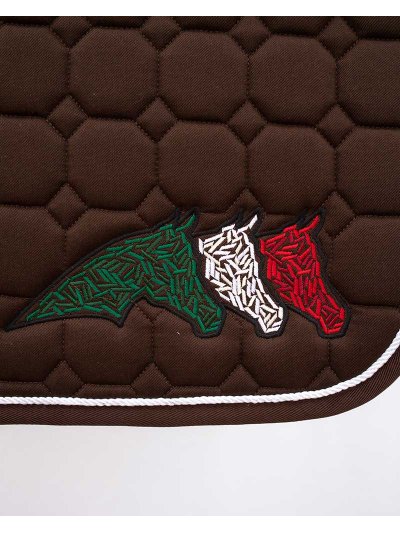 Tapis de selle marron - Equiline - imagen 2