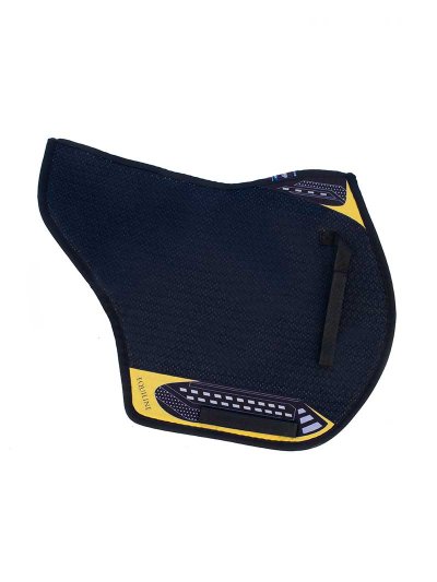 Tapis de selle jaune - Equiline - imagen 4