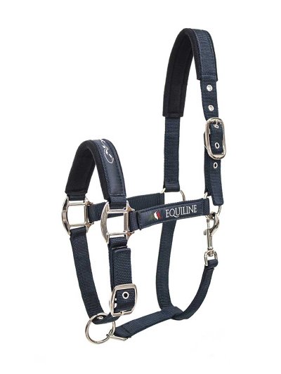 Licol d'écurie bleu marine pour cheval - Timmy - Equiline