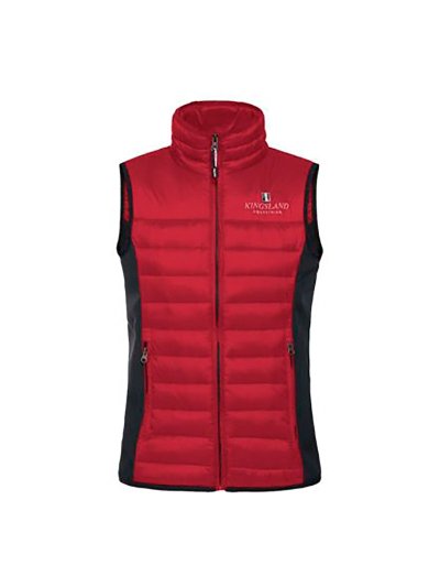 Gilet matelassé rouge et bleu marine unisexe - Edición limitada - Kingsland