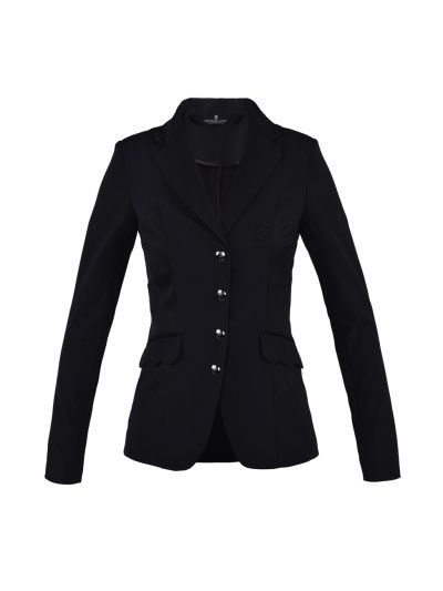 Veste de compétition noire avec col de brillants pour femme – Ossabaw – Kingsland