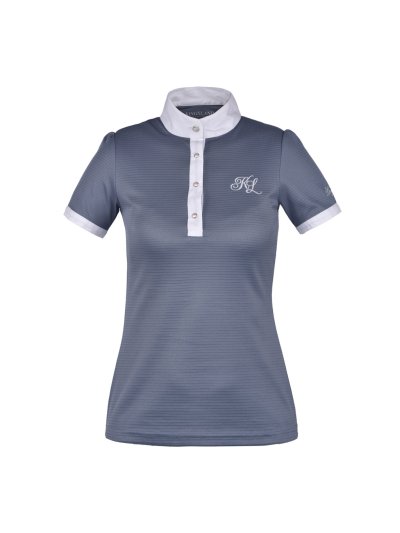 Polo de compétition pour femme modèle Latta bleu grisâtre - Kingsland