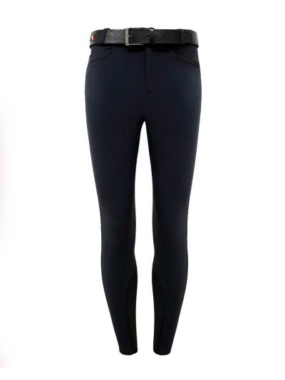 Pantalons d'hiver bleu marine (grip aux genoux) pour homme - Faber - Equiline