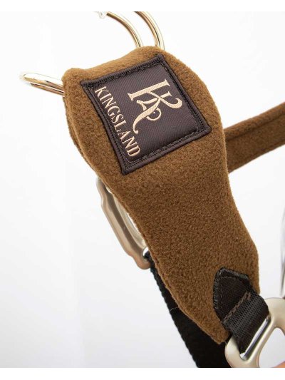 Licol d'écurie marron foncé et clair pour poney (C et D) - Britany - Kingsland - imagen 2