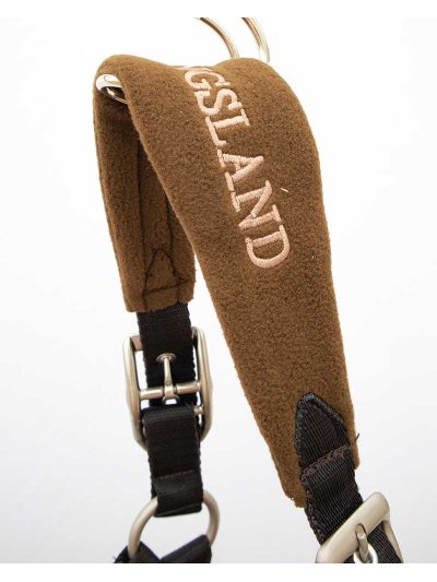 Licol d'écurie marron foncé et clair pour poney (C et D) - Britany - Kingsland - imagen 3