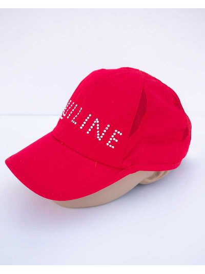 Casquette rouge à strass - Silvy - Equiline - imagen 3