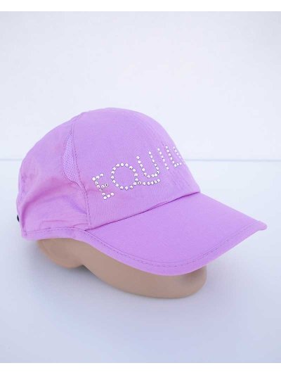 Casquette lilas à strass - Silvy - Equiline - imagen 2