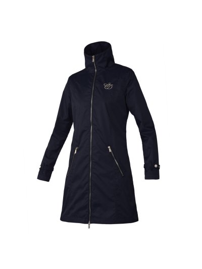 Gabardina légère coupe-vent e imperméable bleu marine pour femme - CD Paganini - Kingsland Dressage