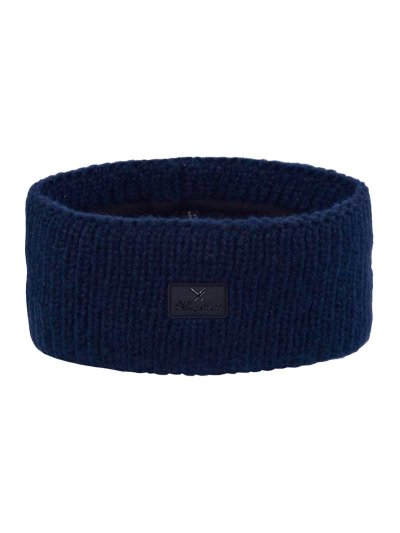 Bandeau épais en maille bleu marine à paillettes e intérieur polaire - Posadas - Kingsland Dressage