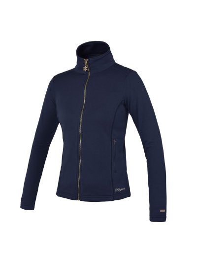 Veste polaire d'entraînement bleu marine pour femme - CD Salvamento - Kingsland Dressage