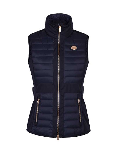 Gilet matelassé bleu marine pour femme - Carmen - Kingsland