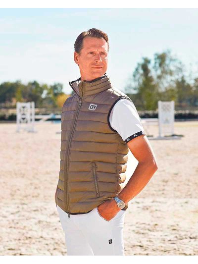 Gilet matelassé beige unisexe - Muro - Kingsland