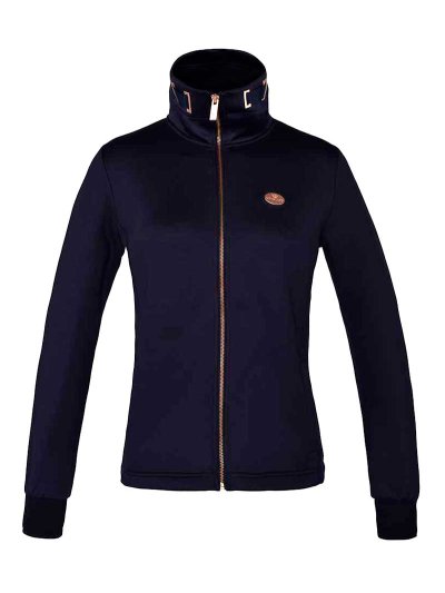 Veste d'entraînement bleu marine à col haut pour femme - Tarifa - Kingsland