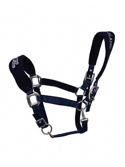Licol d'écurie bleu marine pour poney (C et D) - Fugeret - Kingsland