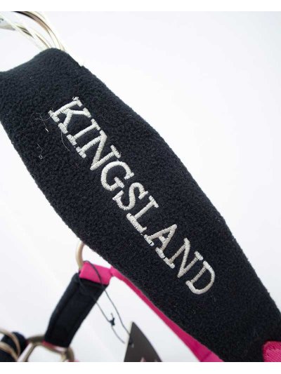 Licol d'écurie fuchsia et bleu marine avec sequins pour poney (C et D) - Fugeret - Kingsland - imagen 3