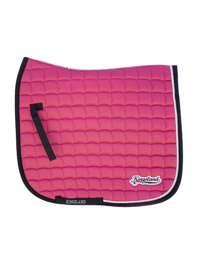 Tapis de dressage Coolmax fuchsia pour cheval (full) - Rigaud - Kingsland
