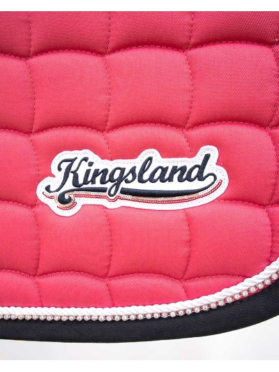 Tapis Coolmax de saut fuchsia pour cheval (full) - Rigaud - Kingsland - imagen 2